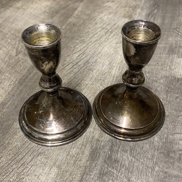 Set of vintage candleholders - Picture 4 of 11